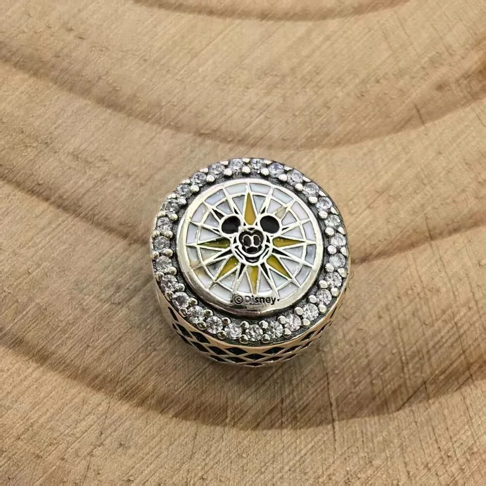 Pandora Exclusive Bead Charm Pendant, S925 Silver Jewelry
